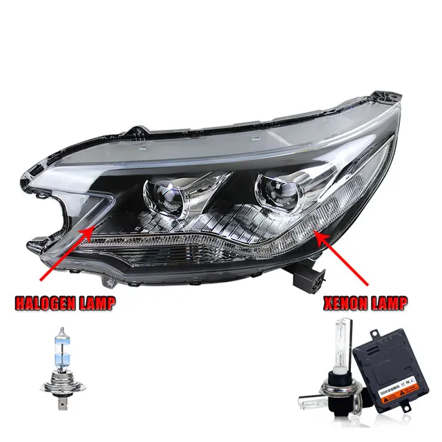 2PCS LED Headlights For Honda CRV 2012 2015 Car Led Lights Double Xenon