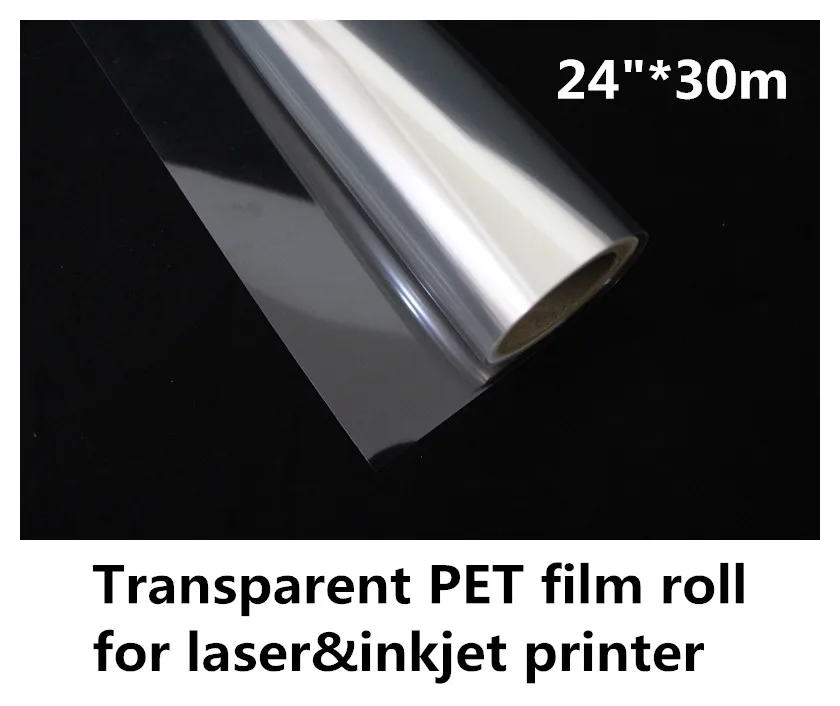 24"x100ft roll，Digital Negative Inkjet Film for Contact Printing 