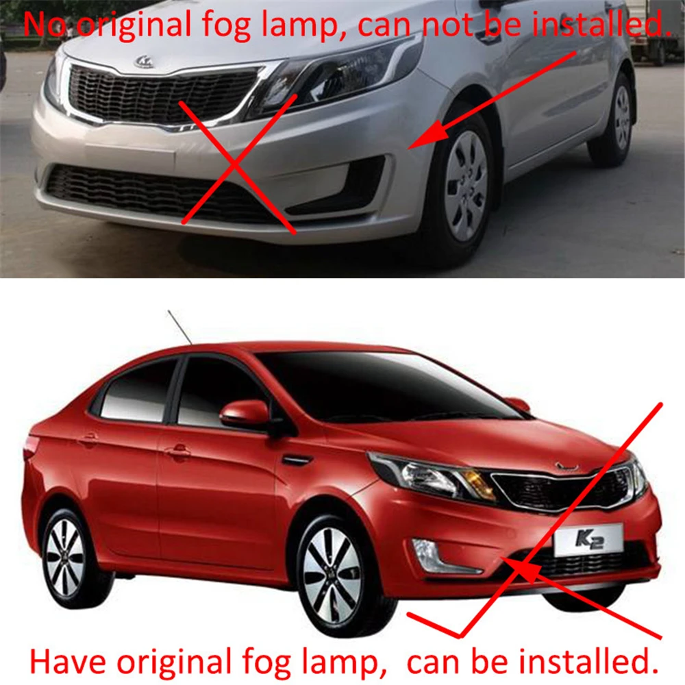 CSCSNL 1 комплект для kIA K2 2012 2013 2014 автомобиля светодиодный DRL Габаритные огни 12В