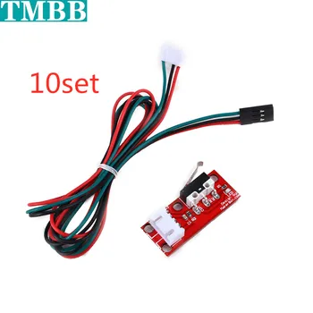 

NEW 10set 3D printer Endstop mechanical limit switch RAMPS 1.4 with separate packaging