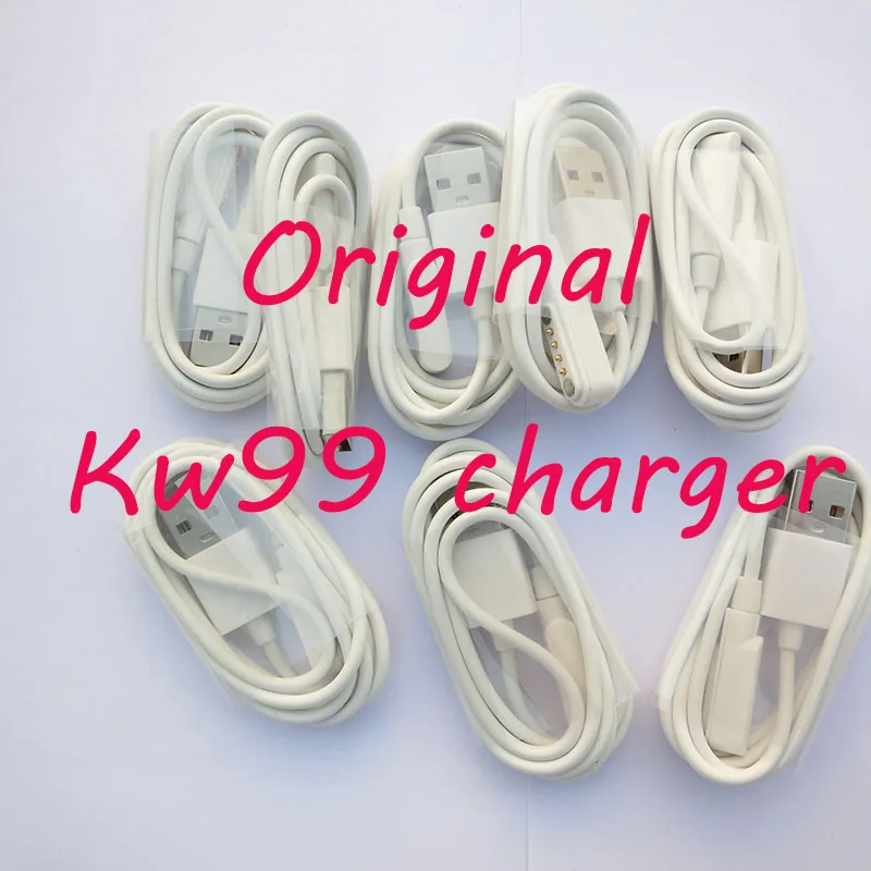 Оригинальным 4-контактный Smart Watch Круглый зарядное устройство Магнитная Chargering кабель для kw99 Smart Watch телефон аксессуар