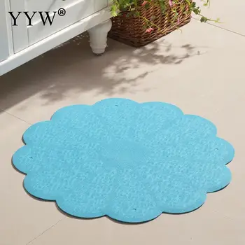 

Non-Slip Floor Mat Bathroom Mat Safety Shower Bath Kitchen Mat Round Colorful Point Bead Massage Pad Bathroom Carpet Bath Mat