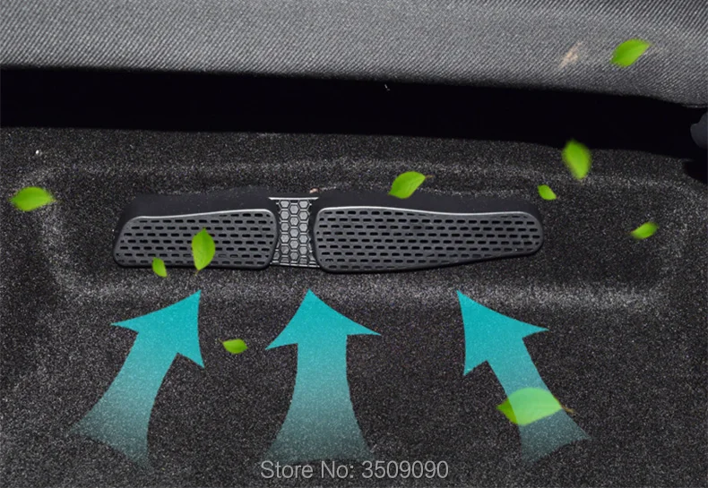 

For Skoda Octavia A7 2015 2016 2017 Car Seat Air Conditioner Air Outlet Protective Cover Sticker