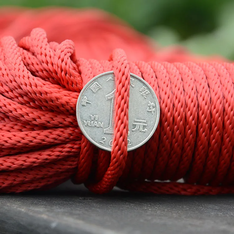 100m Strong Strength Rope Paracord Military Survival Cordage 4mm