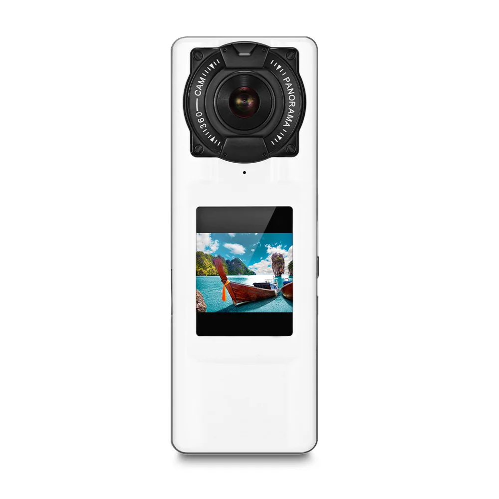Amkov VR P360 V360 ручной 4 K WI FI 360 Камер Dual 220 HD Широкий формат FishEye объектив для съемки