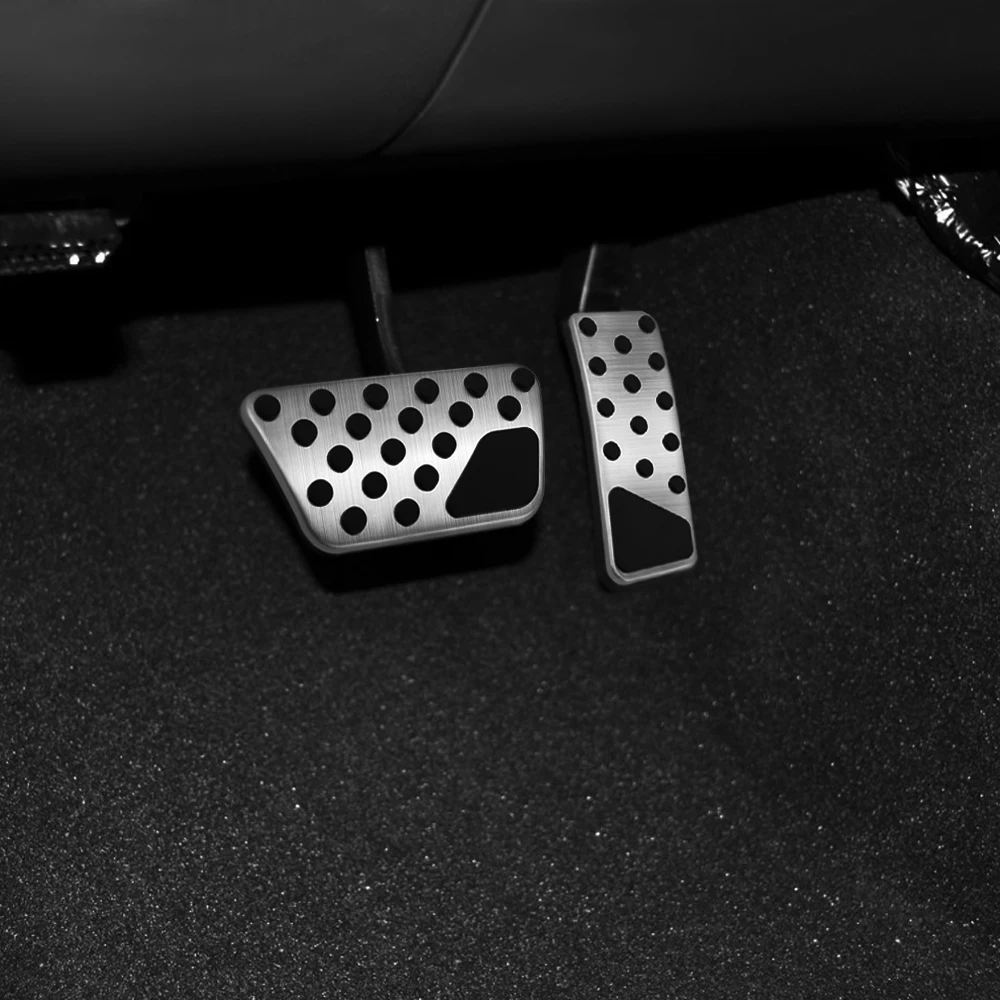 

Car Foot Pedal Accelerator Pad Cover Brake Stop Pedals Plate Pads for Jeep/Wrangler JK 2007-2019