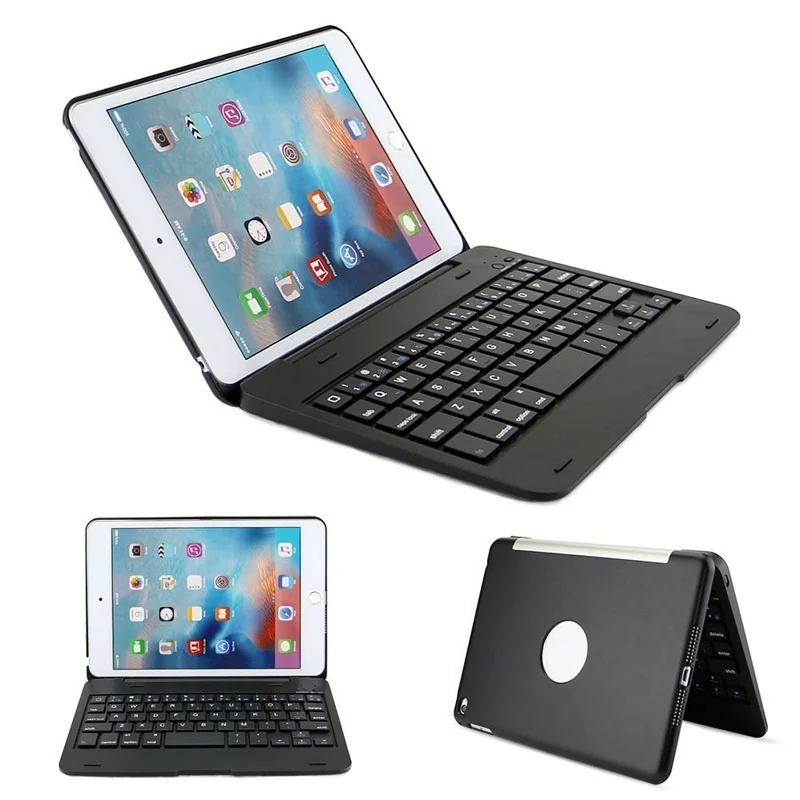 

Portable Slim Wireless Bluetooth Keyboard Case Cover For Apple iPad Mini 1 2 3 4 5