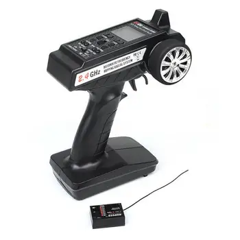 

LeadingStar 3CH TSD T3920C Digital Radio LCD Remote Control Transmitter with Receiver for RC Car Boat Parts Accessories D35