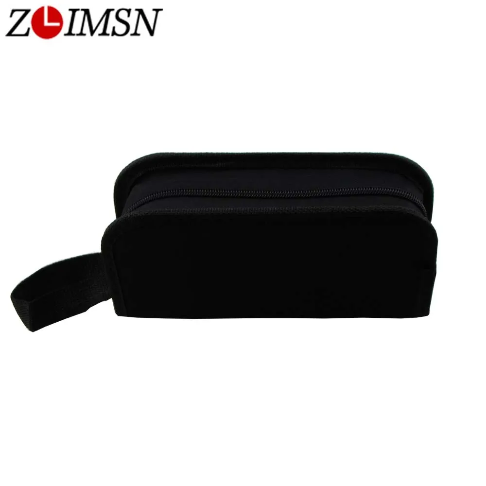 

ZLIMSN Black Big Size Multifunctional Canvas Maintenance Watch Repair Tool Kit Accessories Zipper Bag