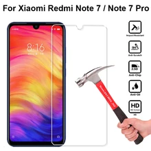 2 шт., закаленное стекло Xiaomi Redmi Note 7 для Redmi Note 7, Защитное стекло для экрана, Защитная пленка для телефона, стекло для Redmi Note 7 Pro