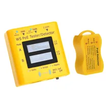 Быстро определить POE с тестером POE RJ-45 PoE детектор, Встроенный PoE напряжение, ток и тестер потребляемой мощности