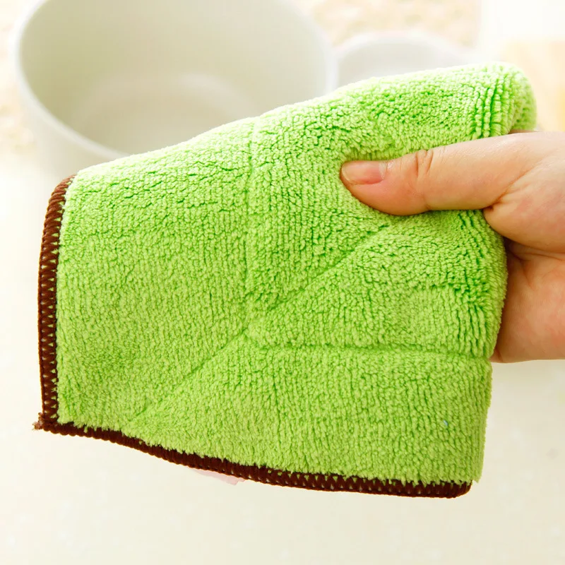 HTEXQ высокоэффективное антижировое полотенце для мытья посуды из микрофибры волшебное кухонное очищающее тряпка
