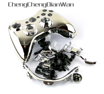

ChengChengDianWan multi-color Chrome handle case Housing Shell Case with button for xbox360 xbox 360 Wireless Controller
