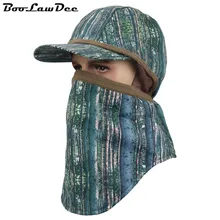 Boolawdee 2-в-1 теплый водонепроницаемый защитный колпачок камуфляж Шапочка летняя шляпа отдыха человека jungle одежда Универсальный Размер m140d