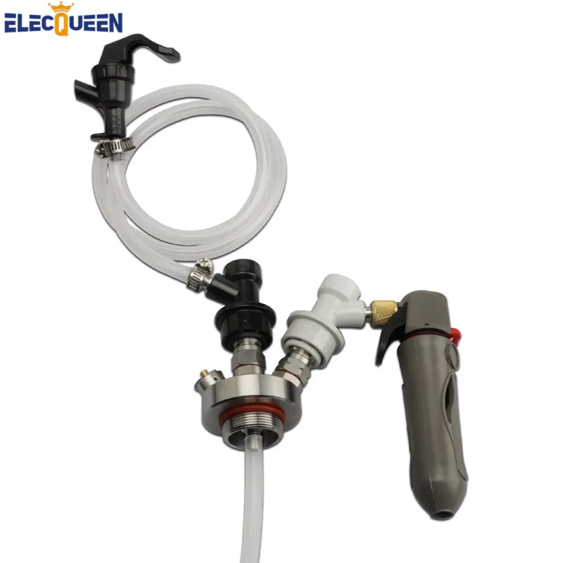 Home Brew Beer Keg Fittings Stainless Steel Mini Keg Tap Dispenser