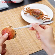 XMT-HOME, вилки для морепродуктов, набор ложек из нержавеющей стали, инструмент для креветок, клещи для клещей, зажим для Шпажки для фруктов, 5 шт