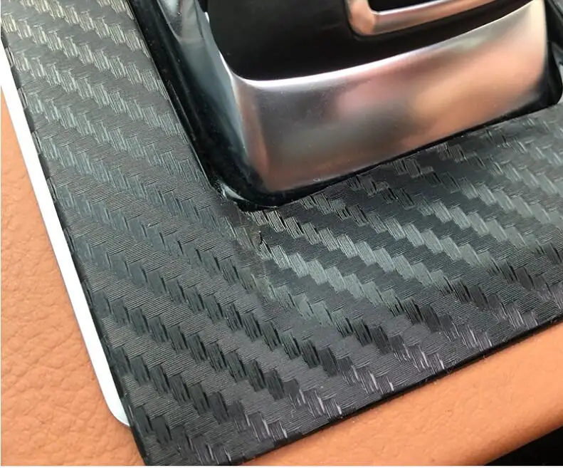 2 шт./лот карбоновое волокно дизайн градиент Автомобильная центральная консоль приборная панель наклейки для Alfa romeo stelvio автомобильные аксессуары