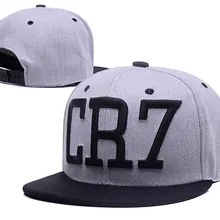 Криштиано Роналду CR7 бейсболки хип-хоп Спорт Snapback футбол шляпа chapeu de sol bone мужчины wo мужчины пара Футбол Регулируемый шляпа