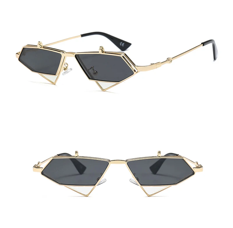 flip up sunglasses men punk style detail (5)