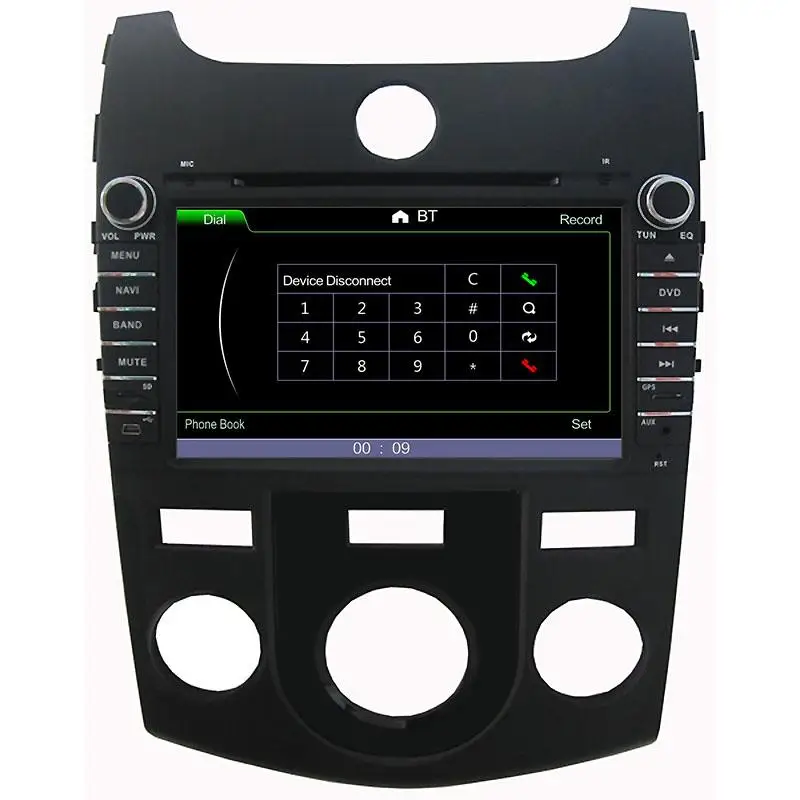 Автомобильный DVD плеер 8 &quotс GPS(opt) стерео аудио радио USB/SD AUX мультимедиа для KIA CERATO