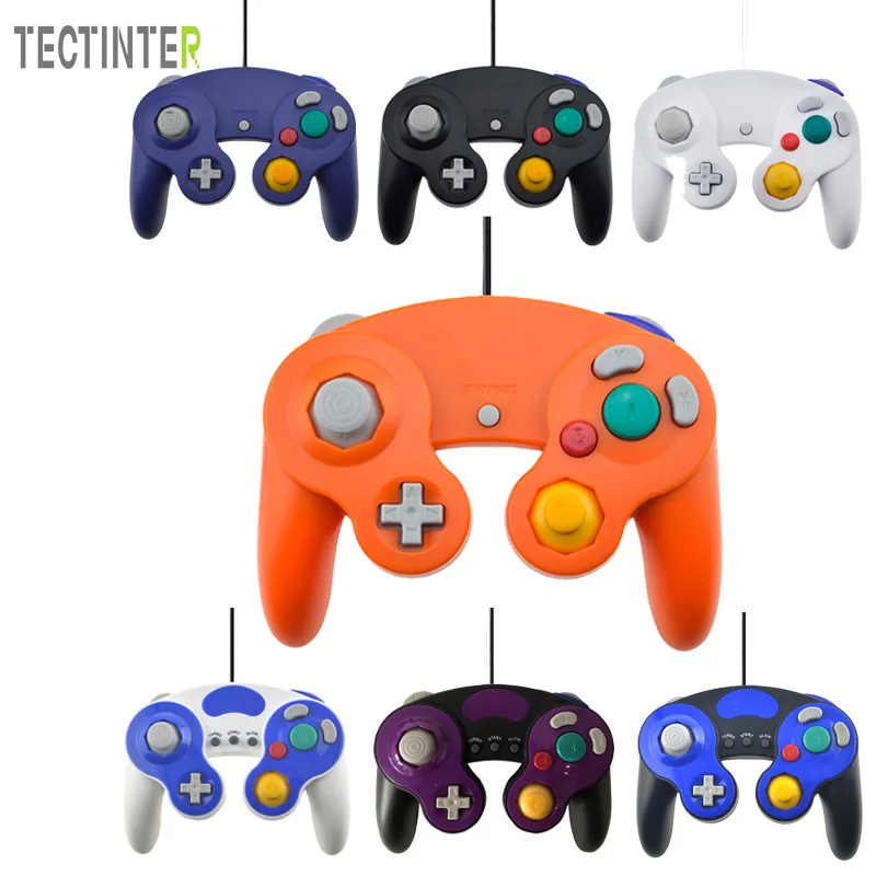 USB проводной контроллер геймпад для джойстик NGC мандо Gamecube компьютерный