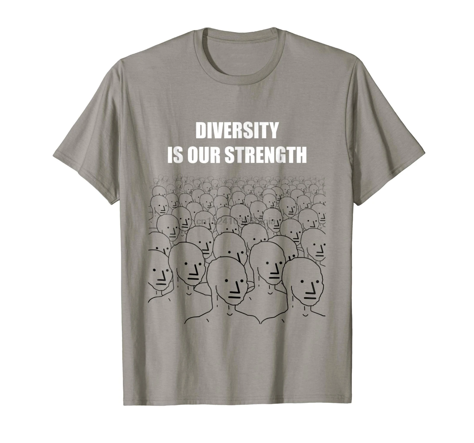 

New NPC meme shirt diversity is our strength Tee Shirt