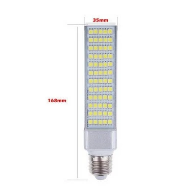 12 Вт Светодиодная лампа PL E27 G24 5050 smd 60 PLC G24d кукурузная 110 в 120 220 230 240 В равная