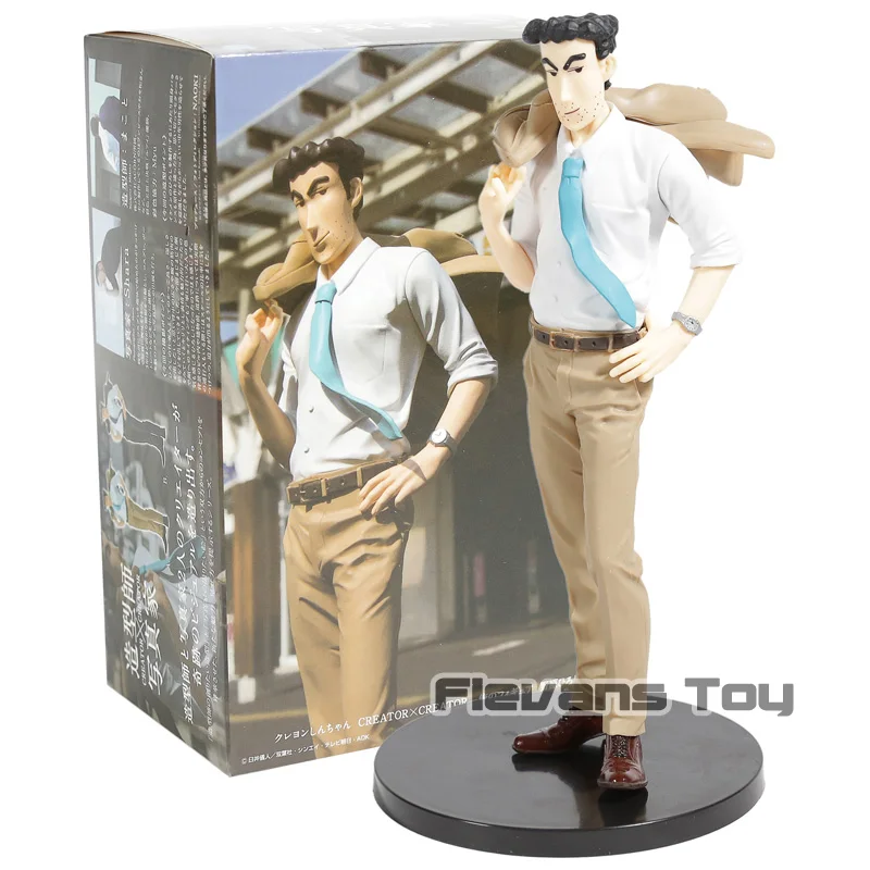 

Anime CREATOR x CREATOR Crayon Shinchan Hiroshi Nohara Action Figure Toy Doll Brinquedos Figurals Model Gift