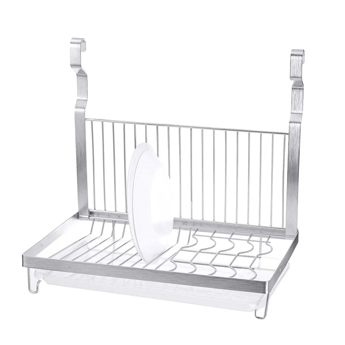 8 Types of Stainless Steel Kitchen Organizer: Multifunctional Dish Drying Rack, Wall Hanging Storage Holder, Tableware Shelf Drainer image 5
