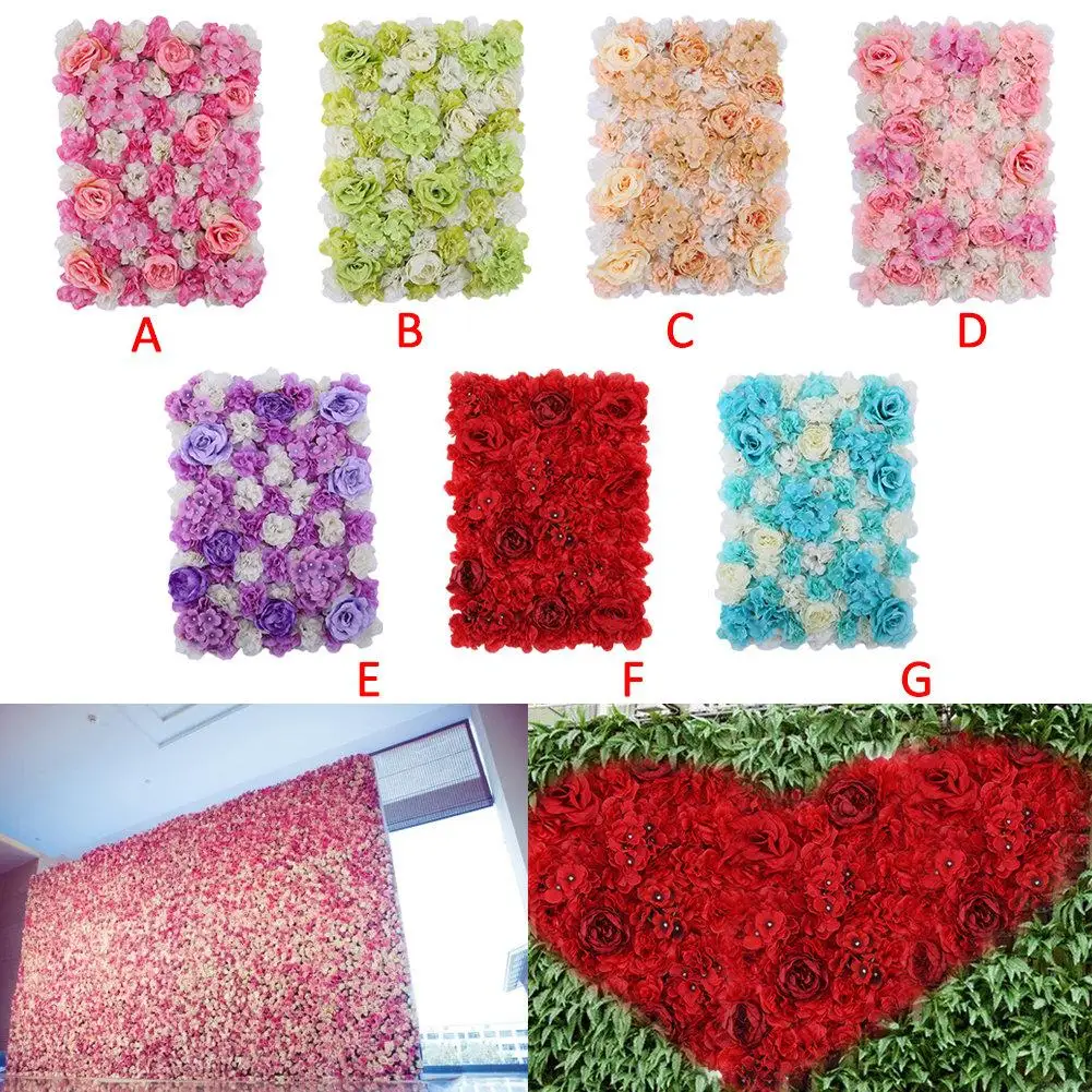 

Wedding Celebration Stage Background Property Flower Simulation Flower Hydrangea Wall View Decorative Silk-like Flower Carpet