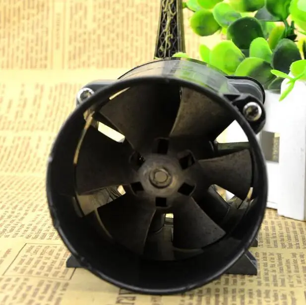 

12V 16.5A 10CM super violent metal fan high power electric automobile turbocharger (modification, thin knife box iron)
