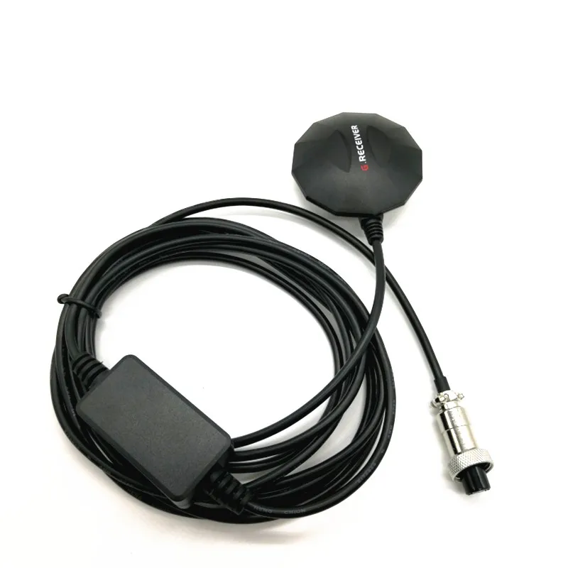GNSS приемник дизайн модуля чипа NMEA0183 12V 24 RS232 GX12 металлический разъем 4Pin GPS
