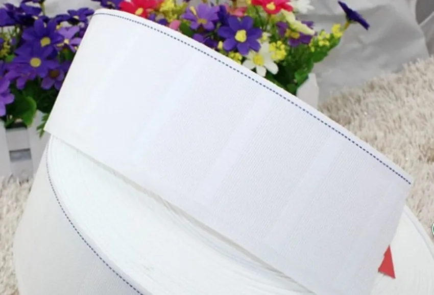 XWL 7 см широкий утолщение белый хлопок занавес крюк лента DIY Аксессуары для штор шитье солнцезащитный занавес ткань Декор