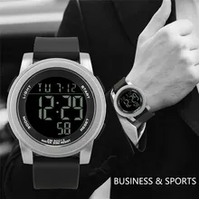 Модные Роскошные Мужские Аналоговые Цифровые военный армейский Спорт светодиодный водонепроницаемый наручные часы Move Мужские t montre homme студенческие наружные часы