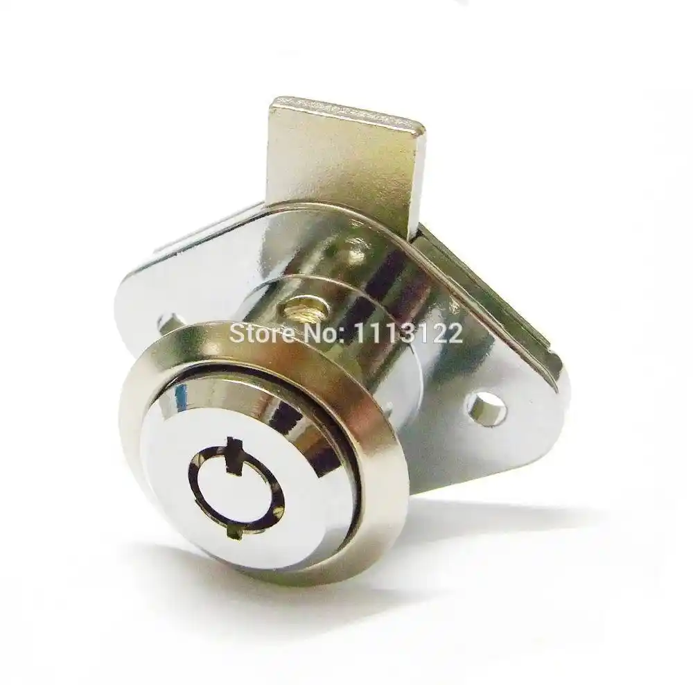 7 Pins Furniture Drawer Lock With Key Tubular Key Drawer Can Lock