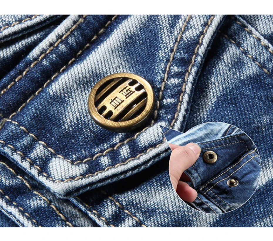 ABOORUN лето для мужчин брюки карго джинсовые шорты Военная Униформа Мульти Карманы Байкер короткие джинсы для x1358