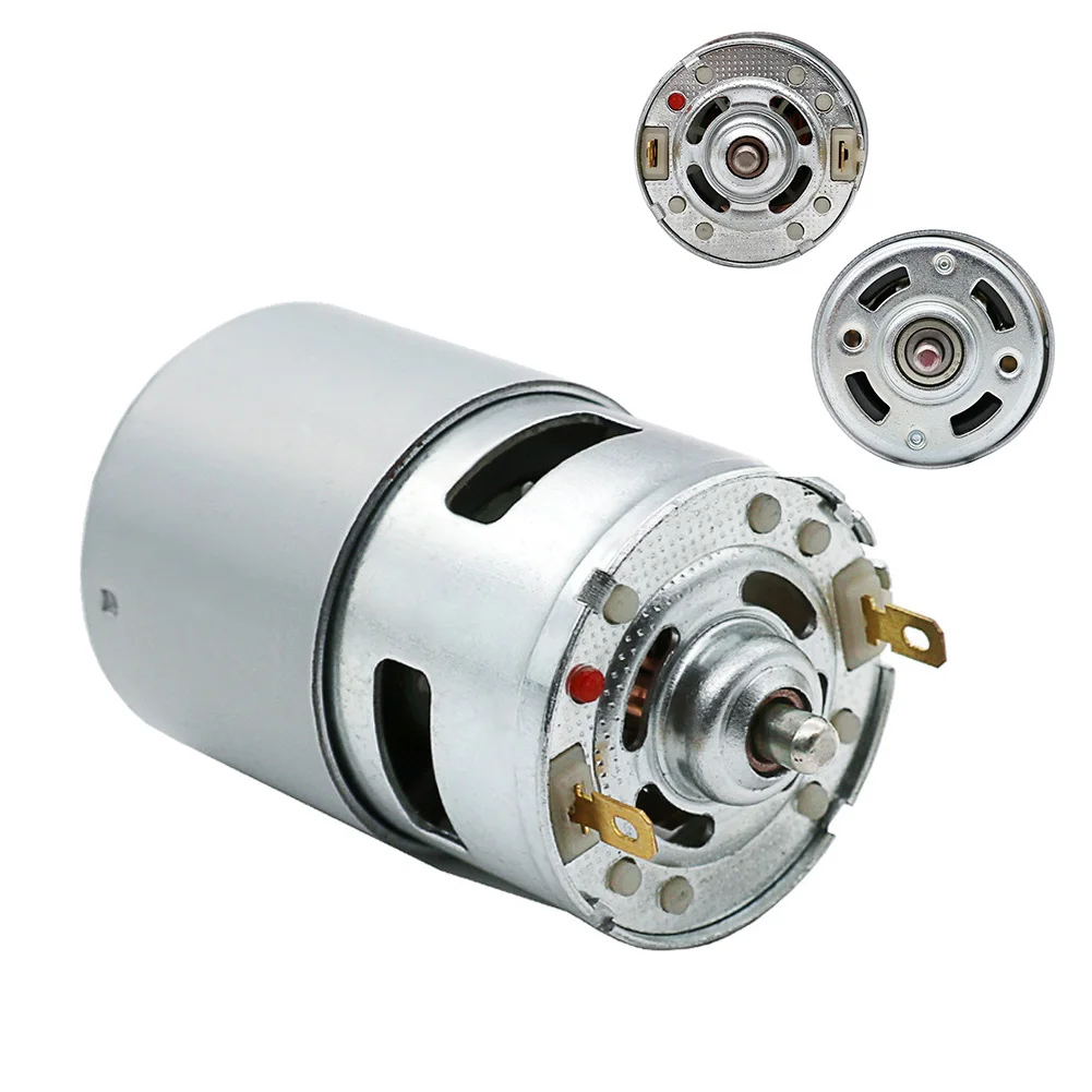 

12V 12000RPM High-power DC Large Torque 775 Motor Ball Bearing Tools Low Noise @8 WWO66