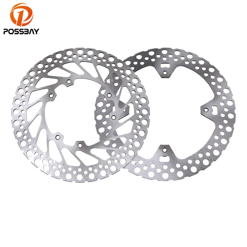 

POSSBAY Motorcycle Front Rear Brake Disks Moto Parts for Honda CR125E CR125R CR250E Honda-HM 2002 2003 2004 2005 2006 2007 2008