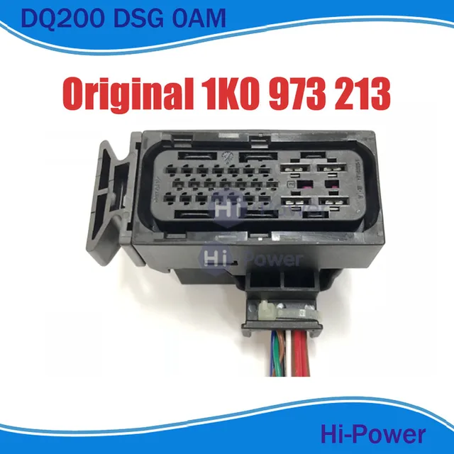 US $22.99 25 PinsWay Mechatronics Wire Harness DQ200 0AM DSG 7 Speed Connector Plug With Pigtail for Audi Be