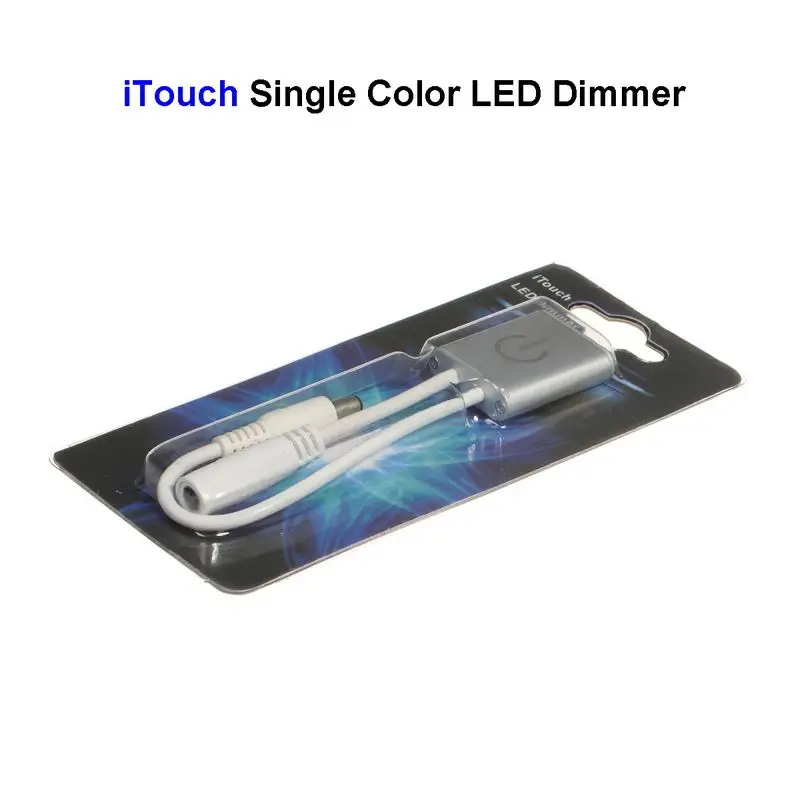 10 шт. DC12V/24 В 3A iTouch один Цвет светодиодный диммер контроллер для SMD 3528 5050 5730