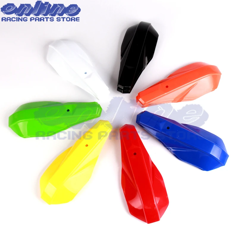 Black Plastic 7/8" 22mm & 11/8 28mm Handlebar Handguard Motorcycle