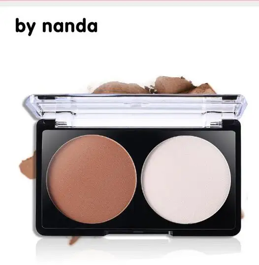 Highlighter Powder Palette Face Contour Set Shimmer Brightener Highlighters Highlight Golden Bronzer Make Up Glow Kit | Красота и