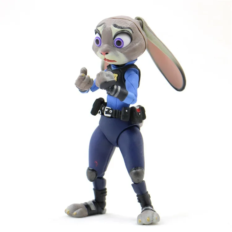 Zootopia/Zootropolis family Джуди хопс кролик ПВХ Фигурки классические модели игрушки лучшие рождественские подарки