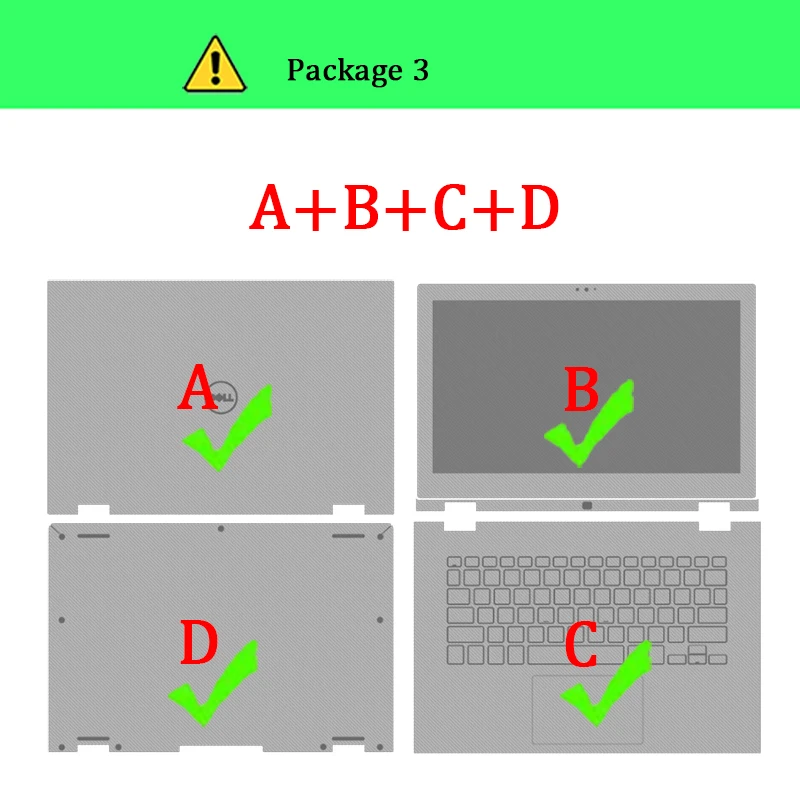 Наклейка для ноутбука Dell Inspiron 13-5368 13 7000 7347 7353 7370 7373 7386 13,3 дюймов Защитная пленка для ноутбука s