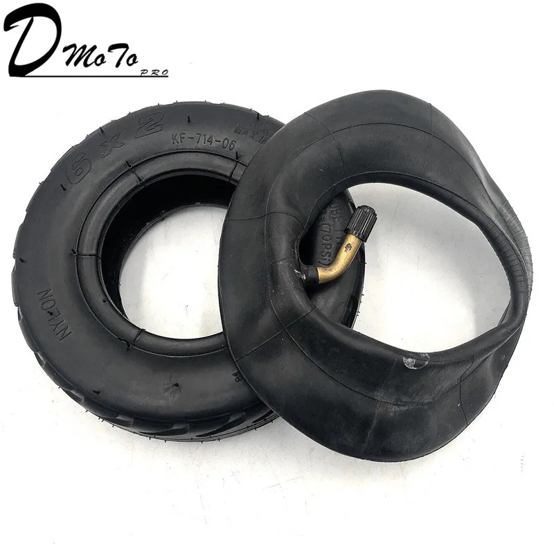 6X2 Inflation Tire Wheel Use 6" Tire Alloy Hub 160mm Pneumatic Tyre Electric Scooter F0 Pneumatic Wheel Trolley Cart Air Wheel - Image 5