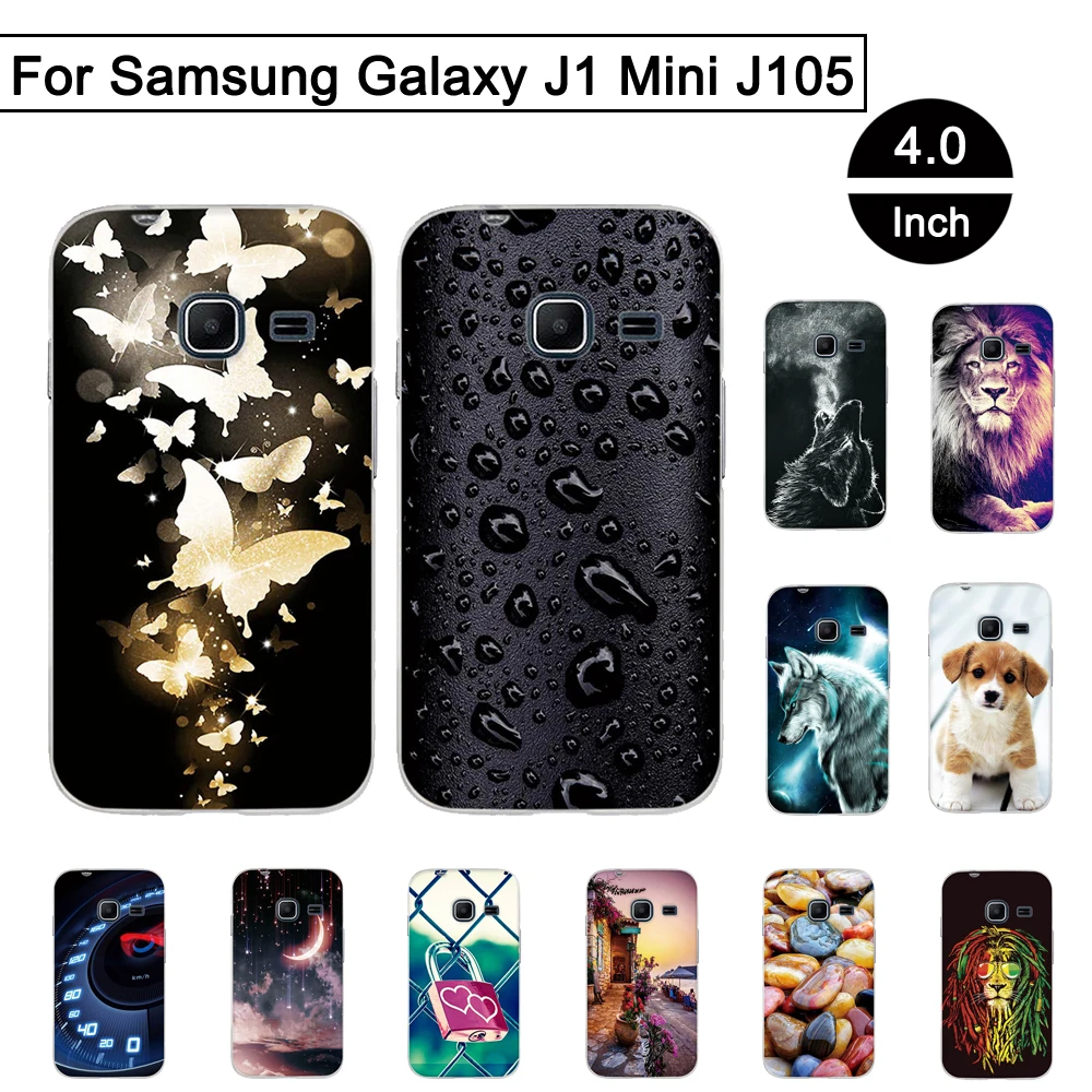 Чехол из ТПУ для Samsung Galaxy J1 Mini J105 чехол 4 0 дюйма задняя крышка телефона силиконовый