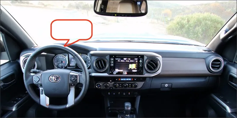 Toyota Tacoma 2016 interior