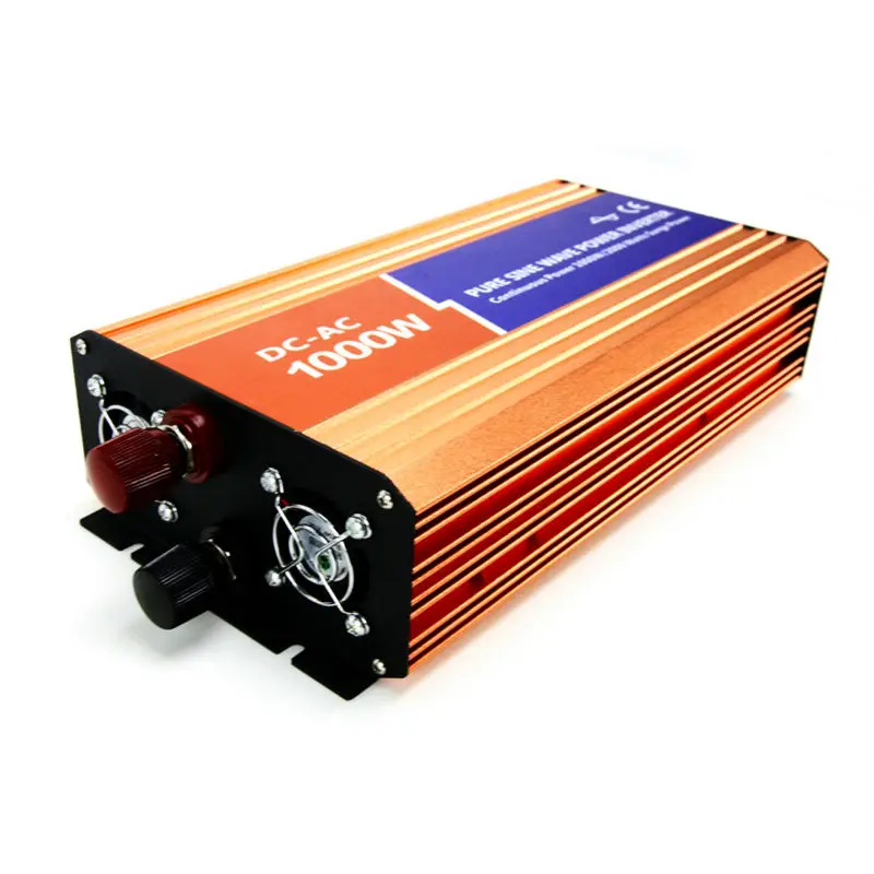 

DECEN 1000W 24VDC 110V/120V/220V/230VAC 50Hz/60Hz Peak Power 2000W Off-grid Pure Sine Wave Solar Inverter or Wind Inverter