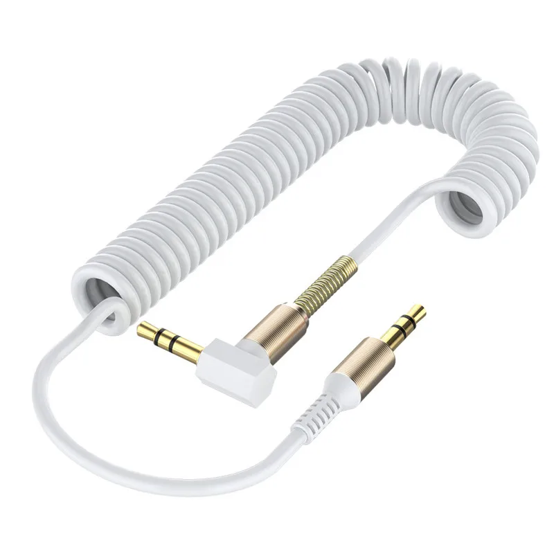 3.5mm Audio Cable 3.5 Jack Male to Male Aux Cable Spring Headphone Code for Car Xiaomi redmi 5 plus Oneplus LG Samsung Galaxy 3.5mm Audio Cable 3.5 Jack Male to Male Aux Cable Spring Headphone Code for Car Xiaomi redmi 5 plus Oneplus LG Samsung Galaxy