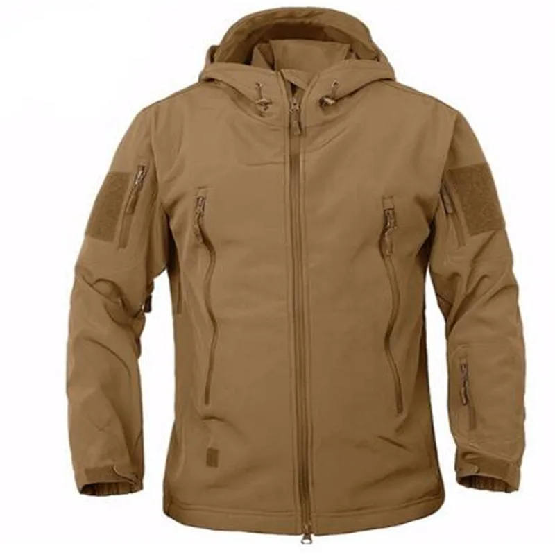 Skin Military Jacket - Men Waterproof Tactical Camouflage Army Hoody Jacket Winter Coat (2U100) main image 0